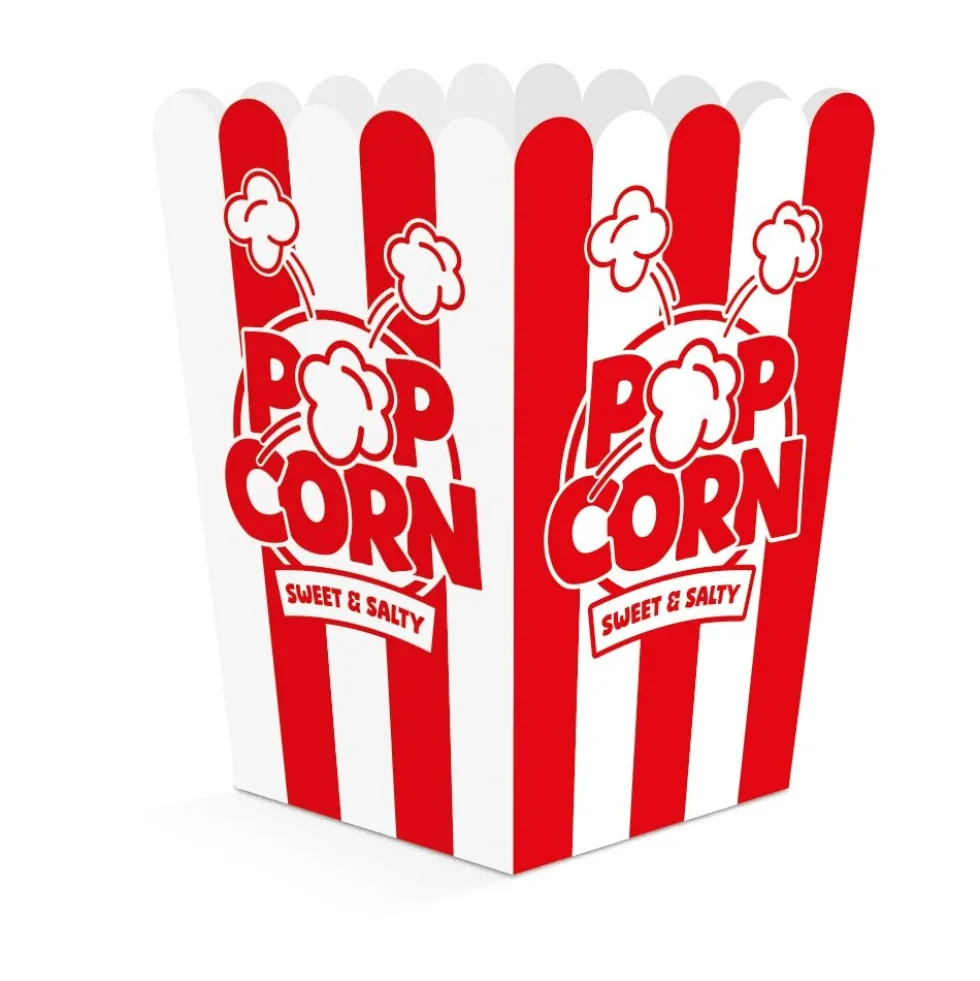 Klassiska Popcornboxar 8-pack
