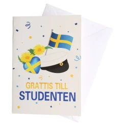 Kort Grattis till Studenten