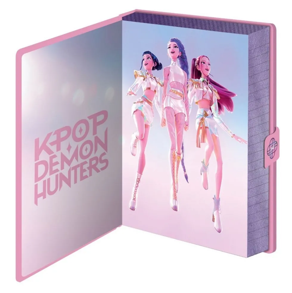 K-Pop Demon Hunters Anteckningsbok A5