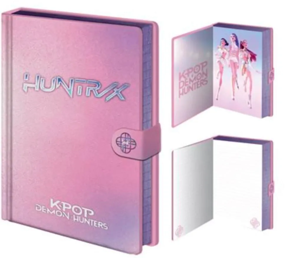 K-Pop Demon Hunters Anteckningsbok A5