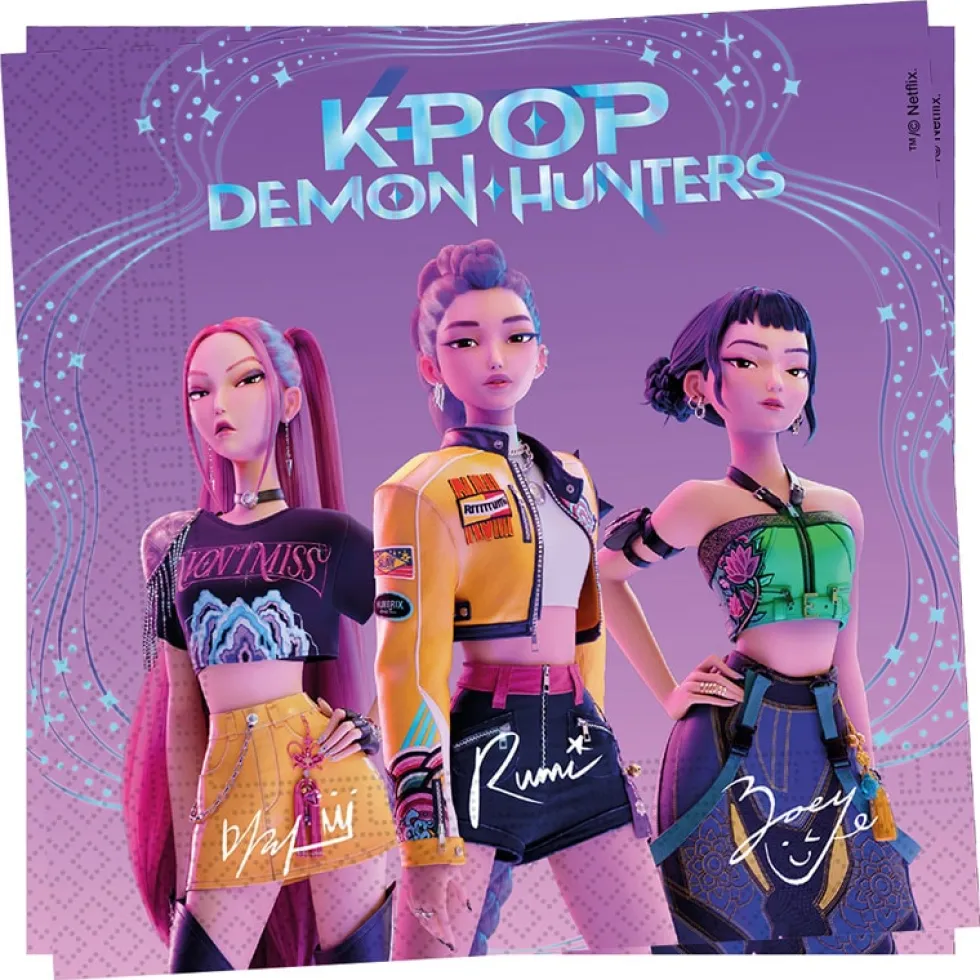 K-Pop Demon Hunters servetter 20-pack