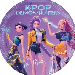 K-Pop Demon Hunters tallrikar 8-pack