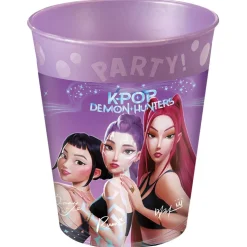 K-Pop Plastmuggar 250 ml, 4-pack