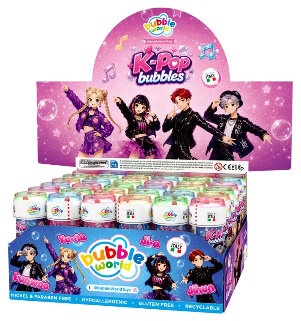 K-Pop Såpbubblor 60 ml