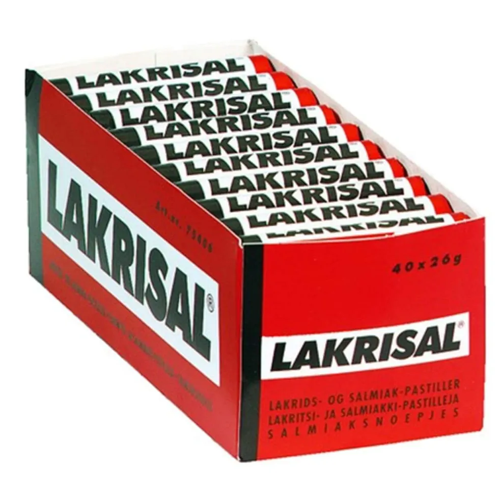 Lakrisal Salmiak 40-pack