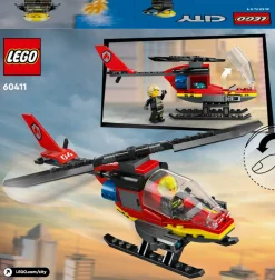 LEGO City - Brandräddningshelikopter 5+