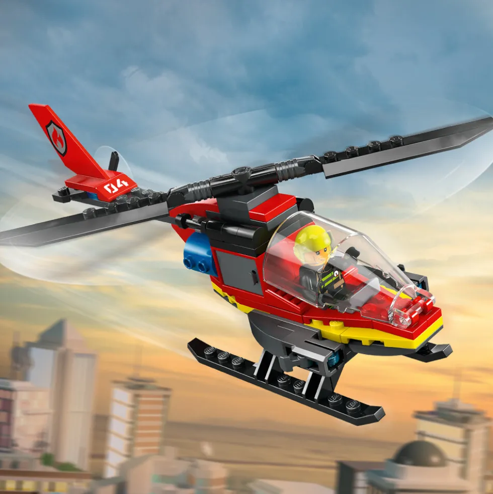 LEGO City - Brandräddningshelikopter 5+