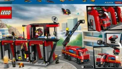 LEGO City - Brandstation med brandbil 6+