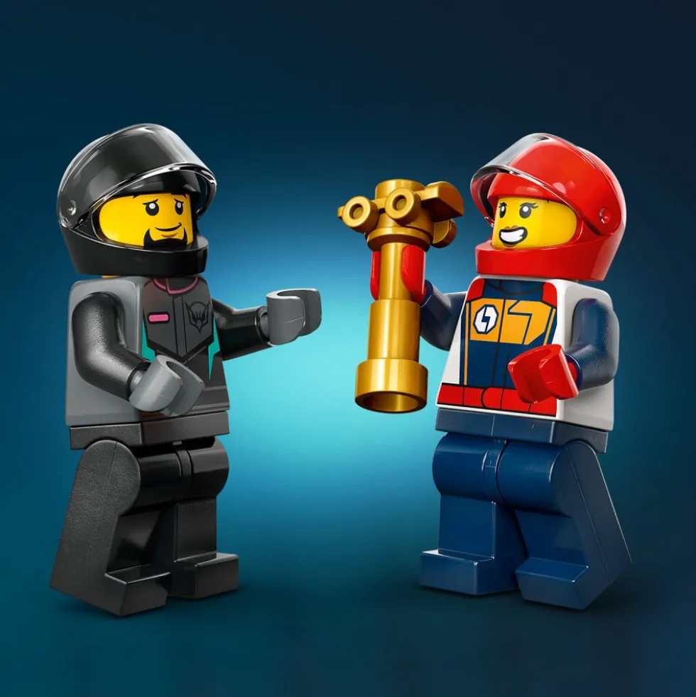 LEGO City - Gokarter och racerförare 5+