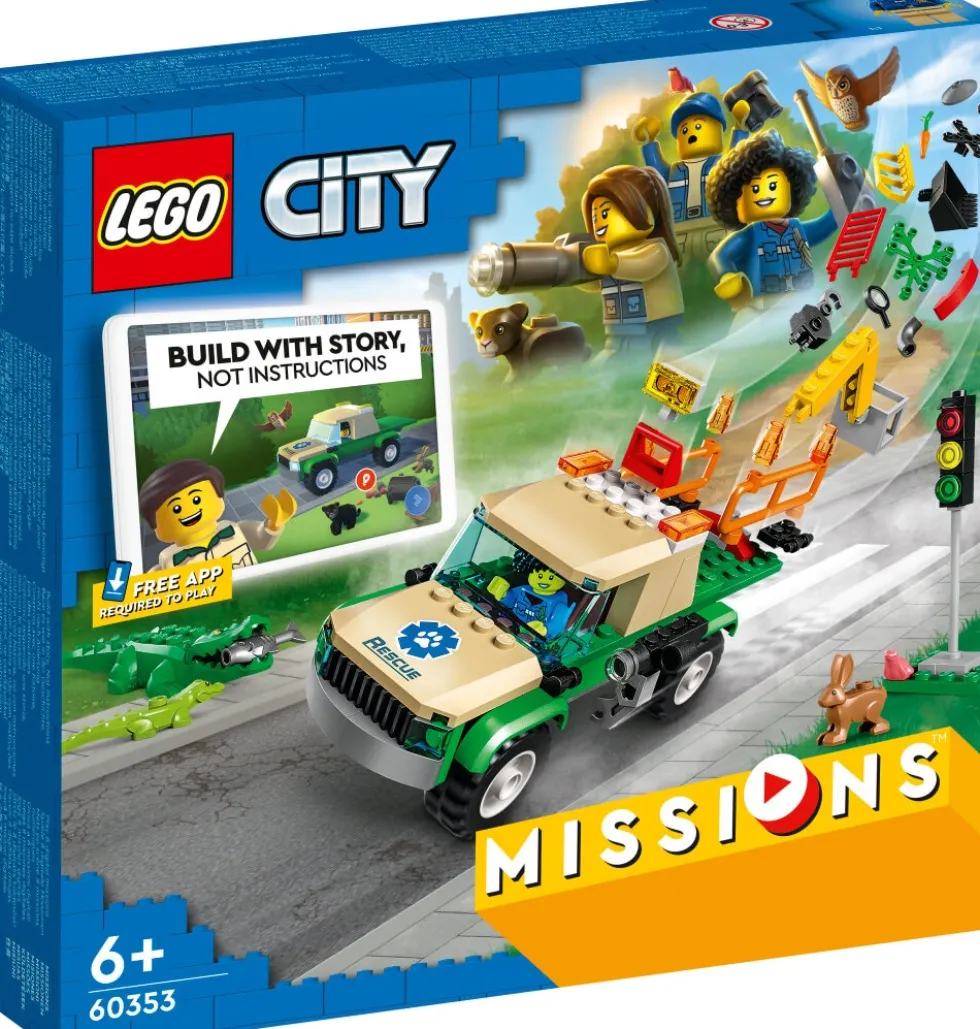 LEGO City - Räddningsuppdrag med vilda djur 6+