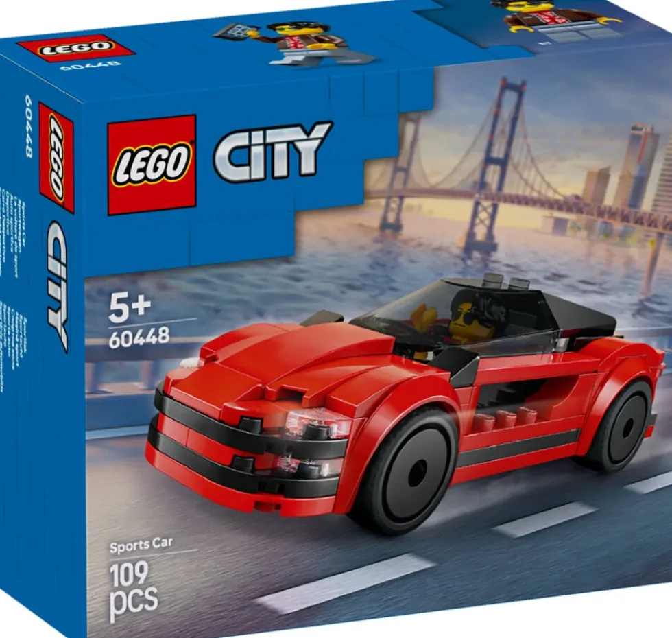LEGO City - Röd sportbil 5+