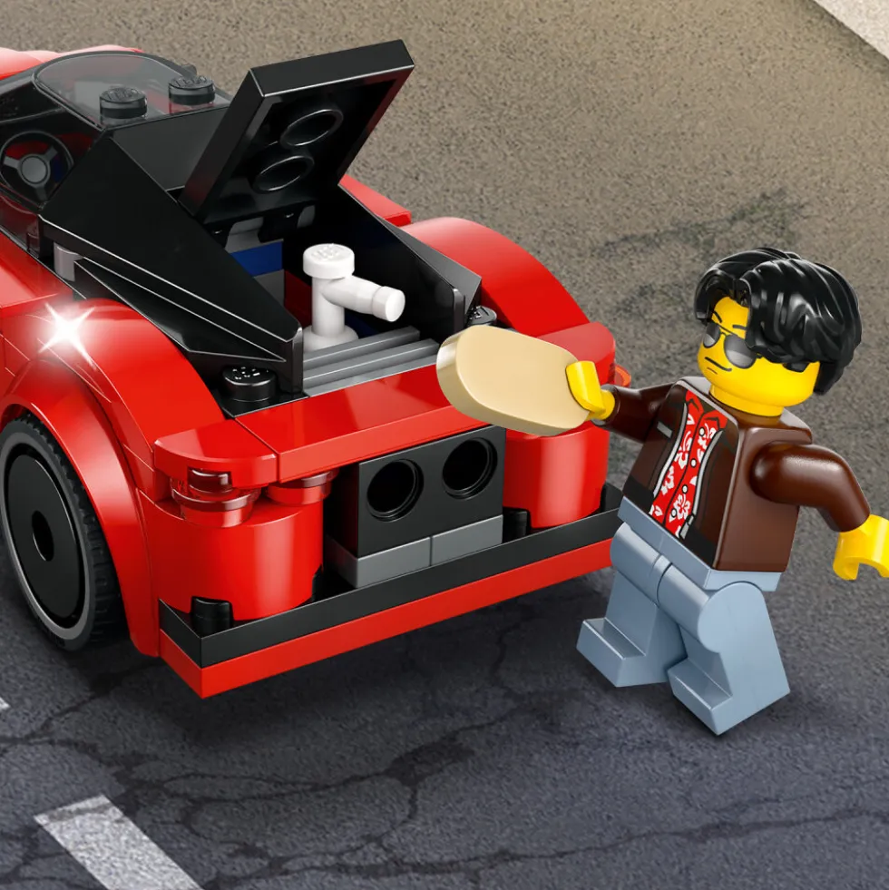 LEGO City - Röd sportbil 5+