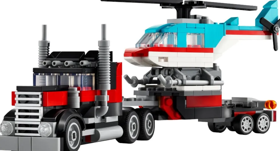 LEGO Creator - Flakbil med helikopter 7+