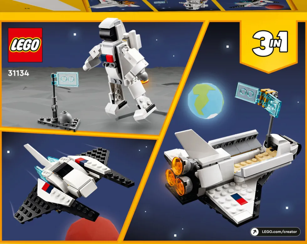 LEGO Creator - Rymdfärja 6+