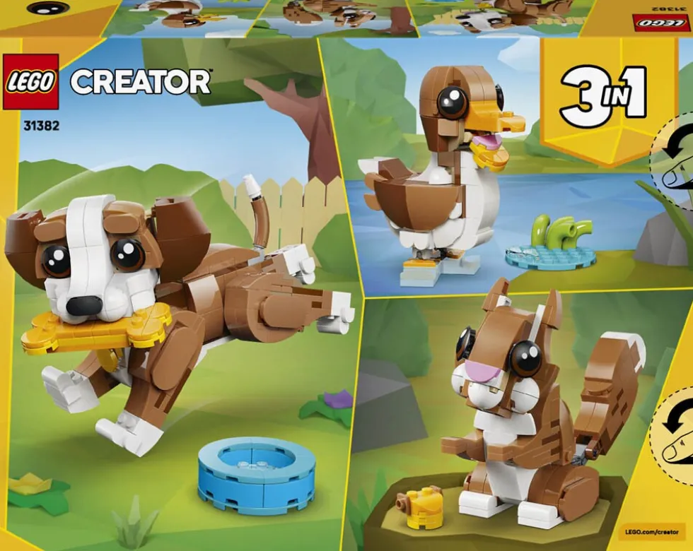 LEGO Creator - Söta djur: Lekfull valp 8+
