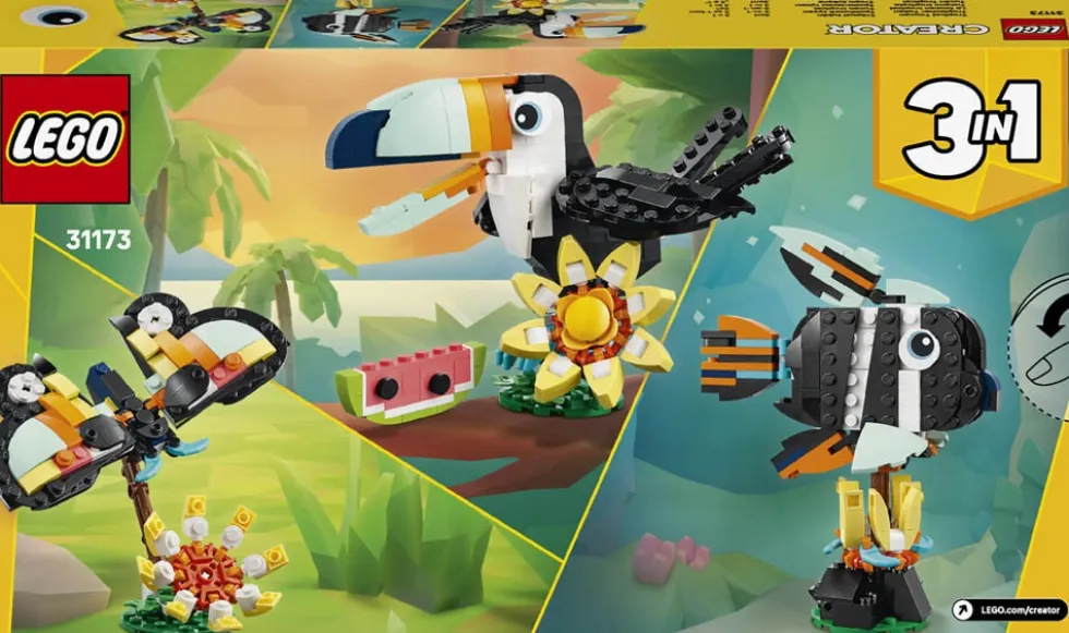 LEGO Creator - Vilda djur: Tropisk tukan 7+