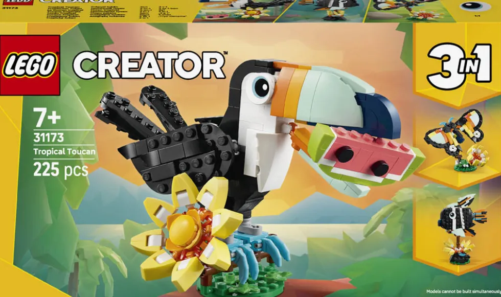 LEGO Creator - Vilda djur: Tropisk tukan 7+