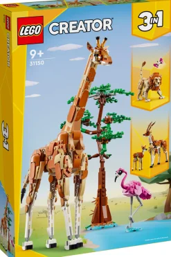 LEGO Creator - Vilda safaridjur 9+