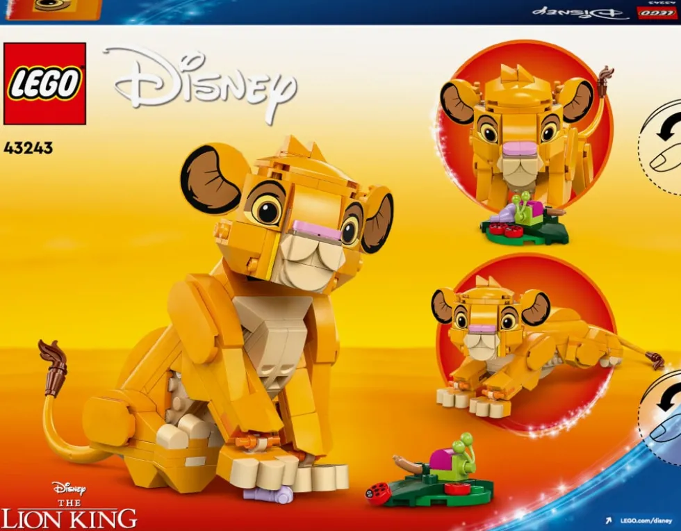 LEGO Disney - Lejonungen Simba 6+