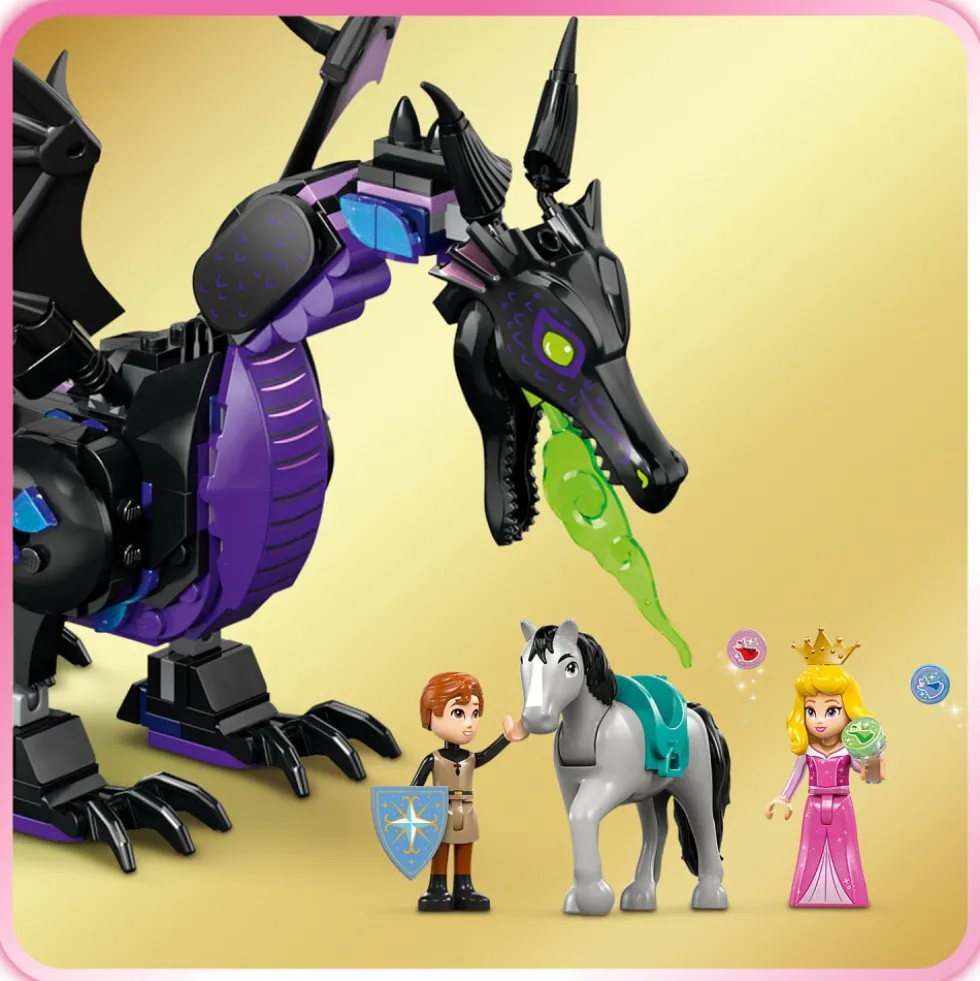 LEGO Disney - Maleficient som drake 7+