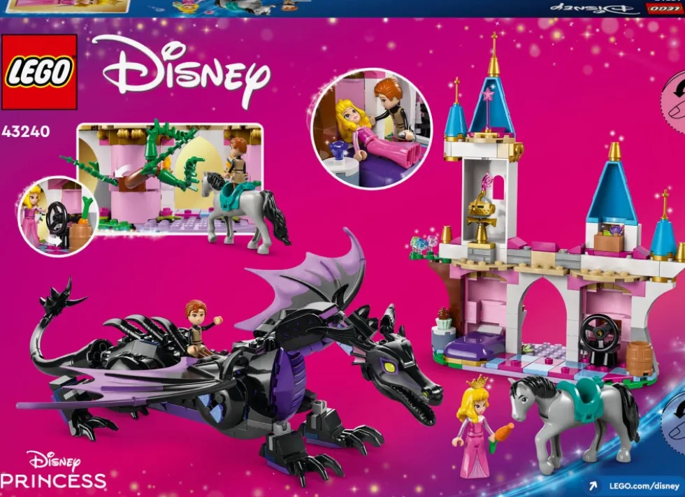 LEGO Disney - Maleficient som drake 7+