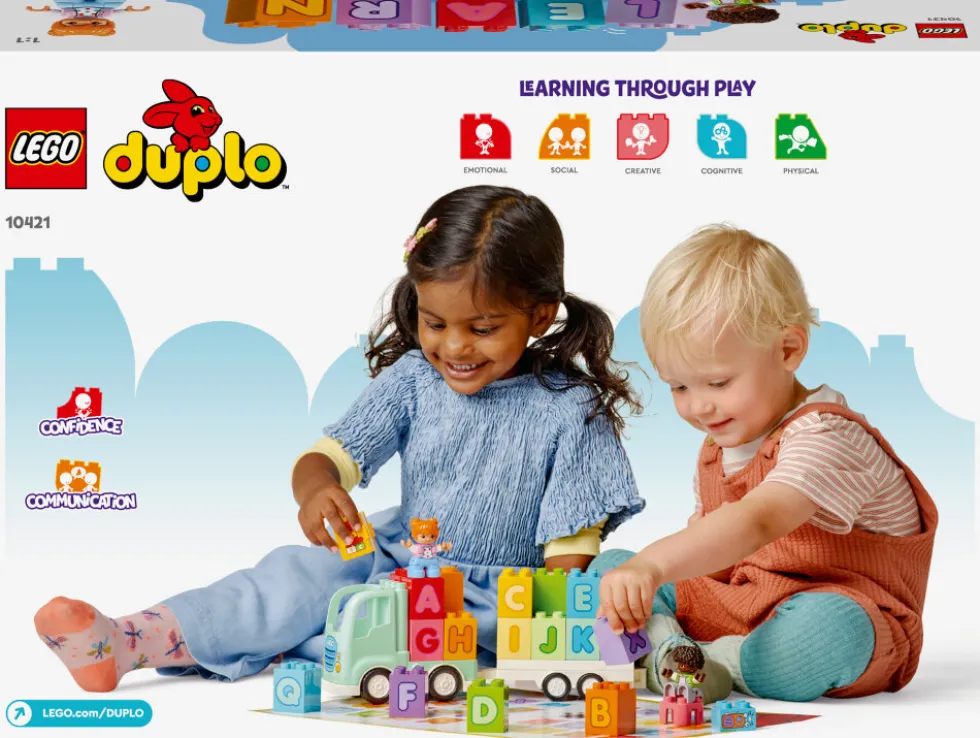 LEGO Duplo - Alfabetslastbil 2+