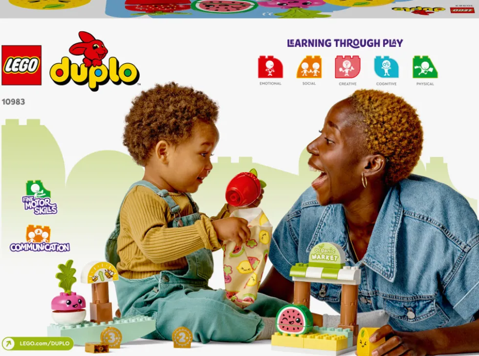 LEGO Duplo - Ekologisk marknad 1+