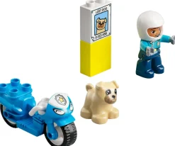 LEGO Duplo - Polismotorcykel 2+