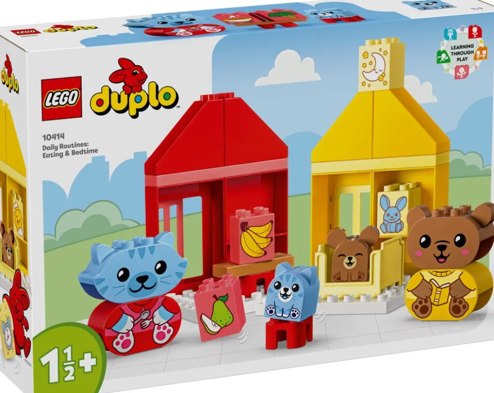 LEGO Duplo - Vardagsrutiner - Mat och nattning 1+