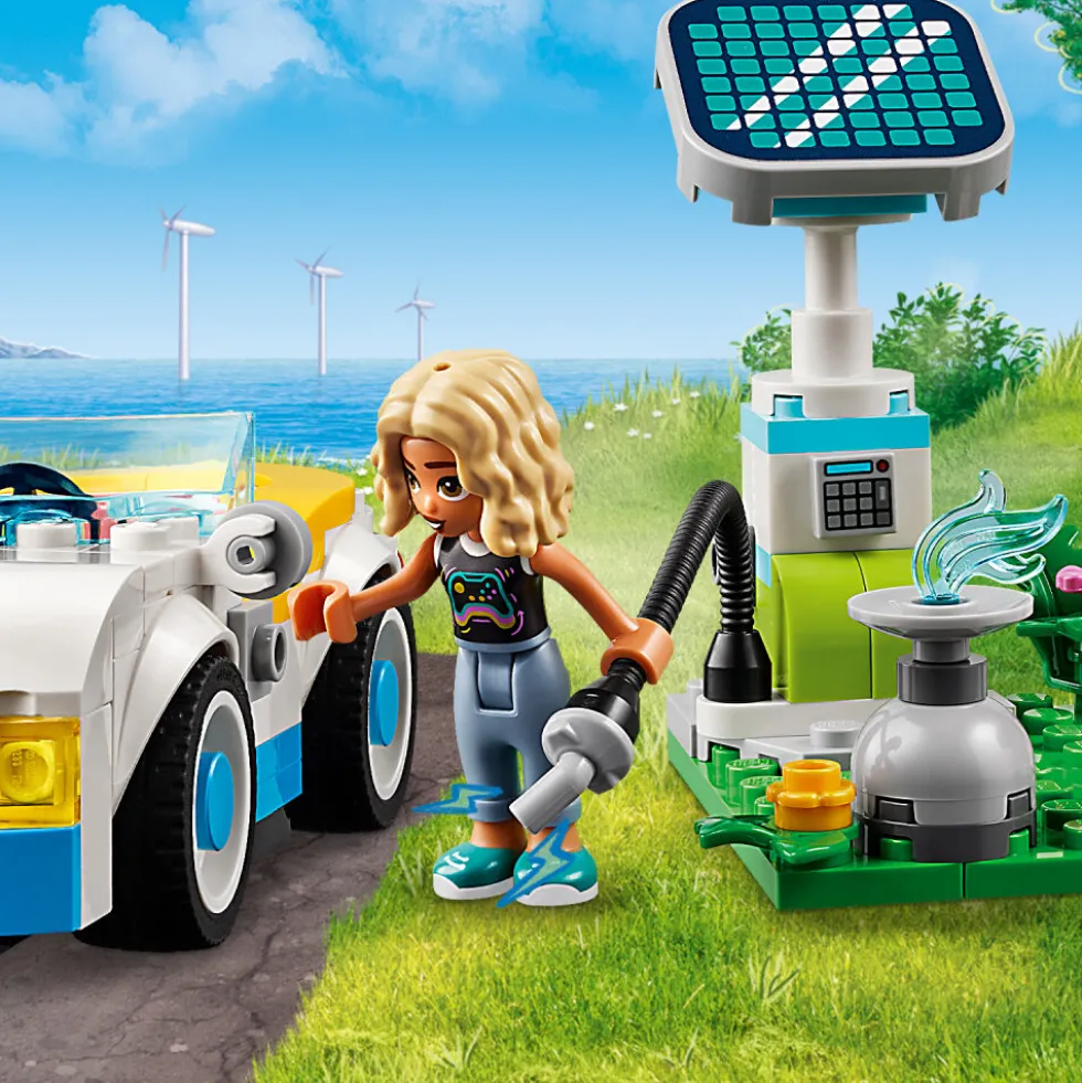LEGO Friends - Elbil och laddstation 6+