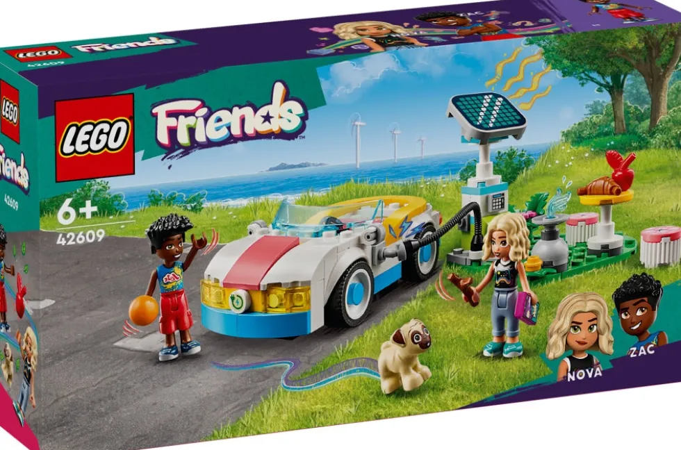 LEGO Friends - Elbil och laddstation 6+