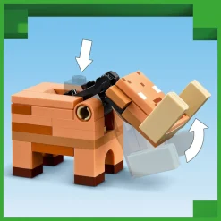 LEGO Minecraft - Attack vid Nether-portalen 8+
