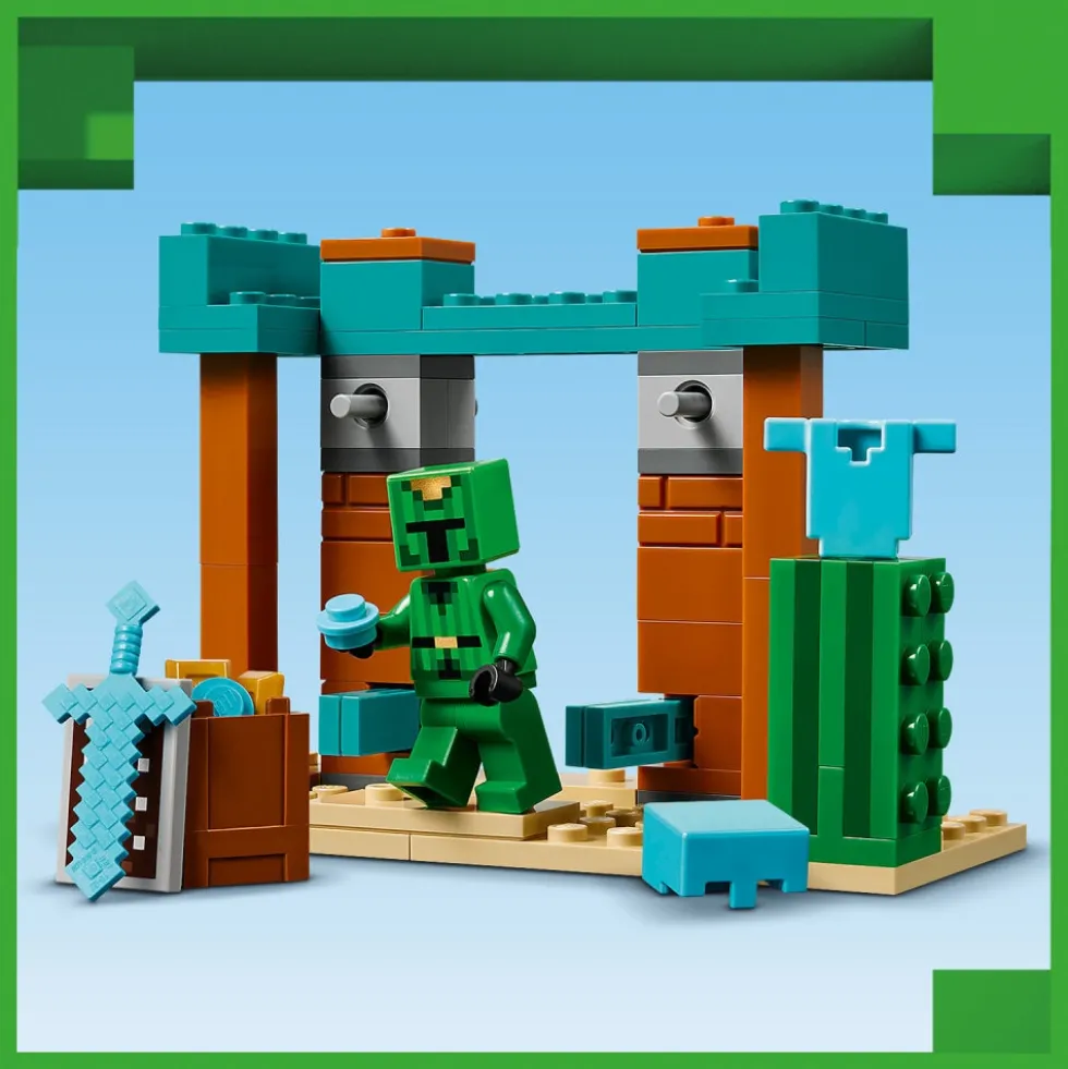LEGO Minecraft - Fybornas ökenpatrull 7+