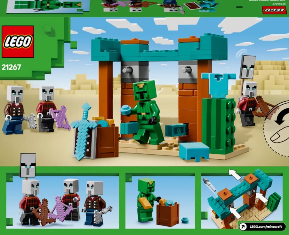 LEGO Minecraft - Fybornas ökenpatrull 7+