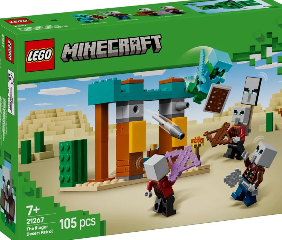 LEGO Minecraft - Fybornas ökenpatrull 7+