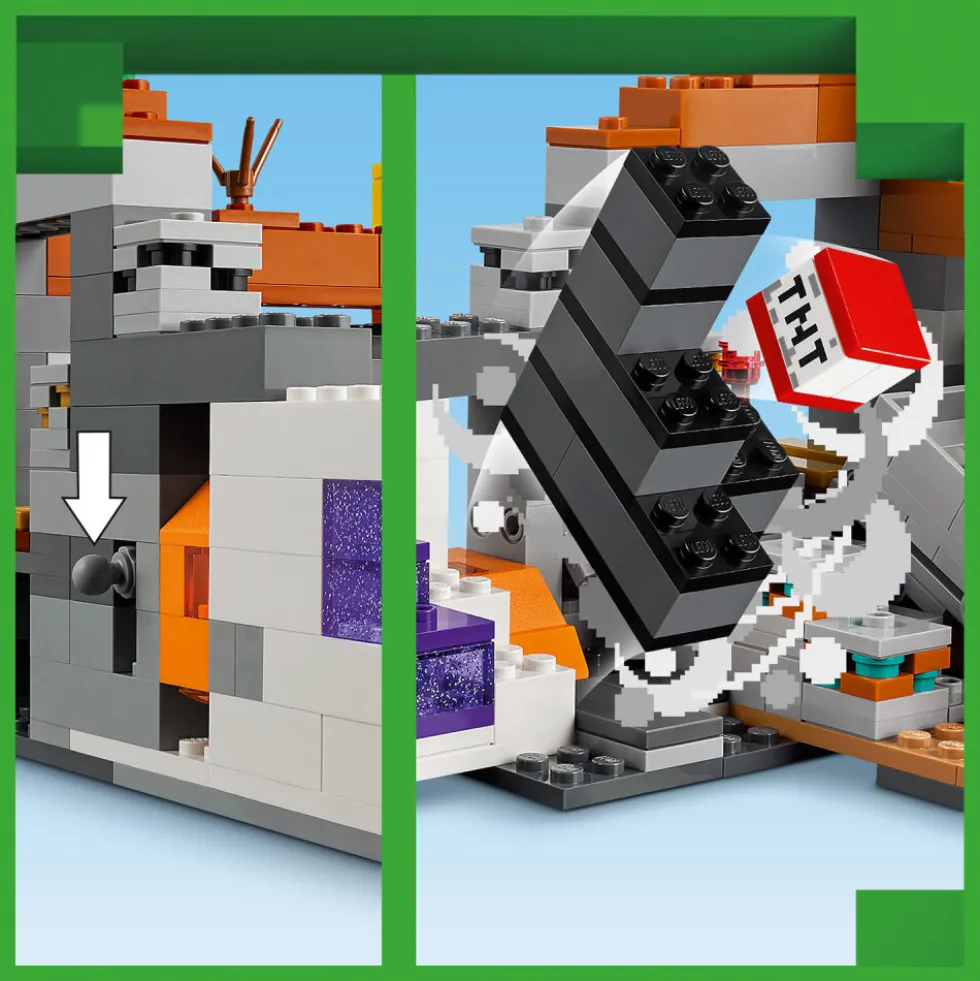 LEGO Minecraft - Gruvschaktet i stenöknen 8+