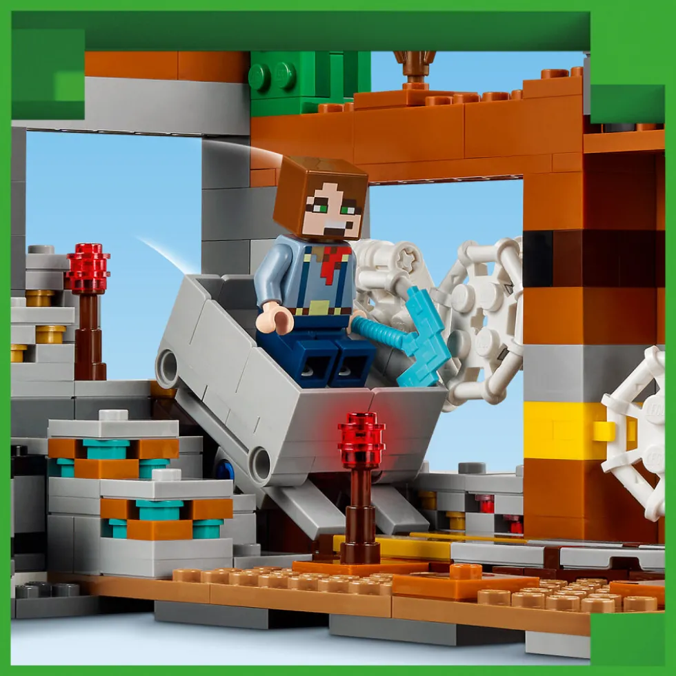 LEGO Minecraft - Gruvschaktet i stenöknen 8+