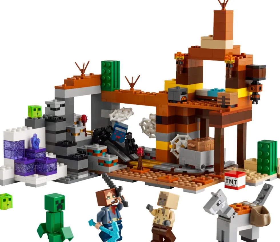 LEGO Minecraft - Gruvschaktet i stenöknen 8+