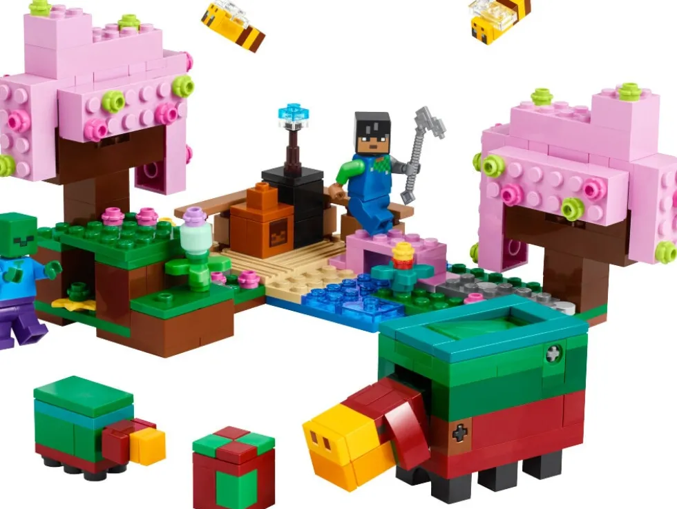 LEGO Minecraft - Körsbärsträdgården 8+