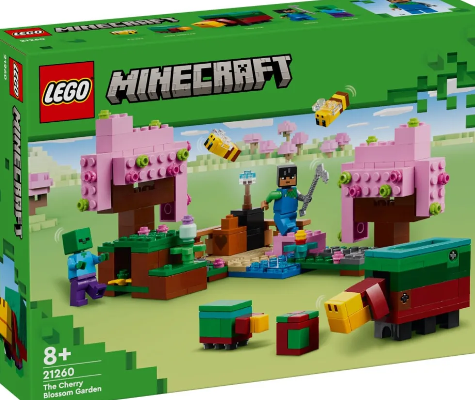 LEGO Minecraft - Körsbärsträdgården 8+