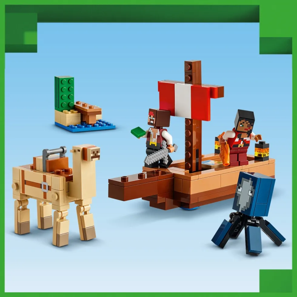 LEGO Minecraft - Piratskeppsresan 8+