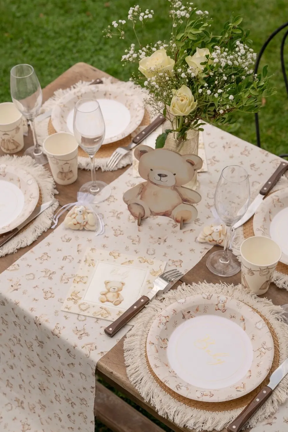 Little Teddy Babyshower Bordsdekoration