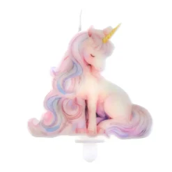 Magical Unicorn Tårtljus 7 cm