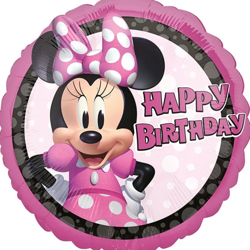 Mimmi Pigg Party - Folieballong Happy Birthday 43 cm