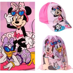 Mimmi Pigg - Set med Handduk, Keps & Gympapåse