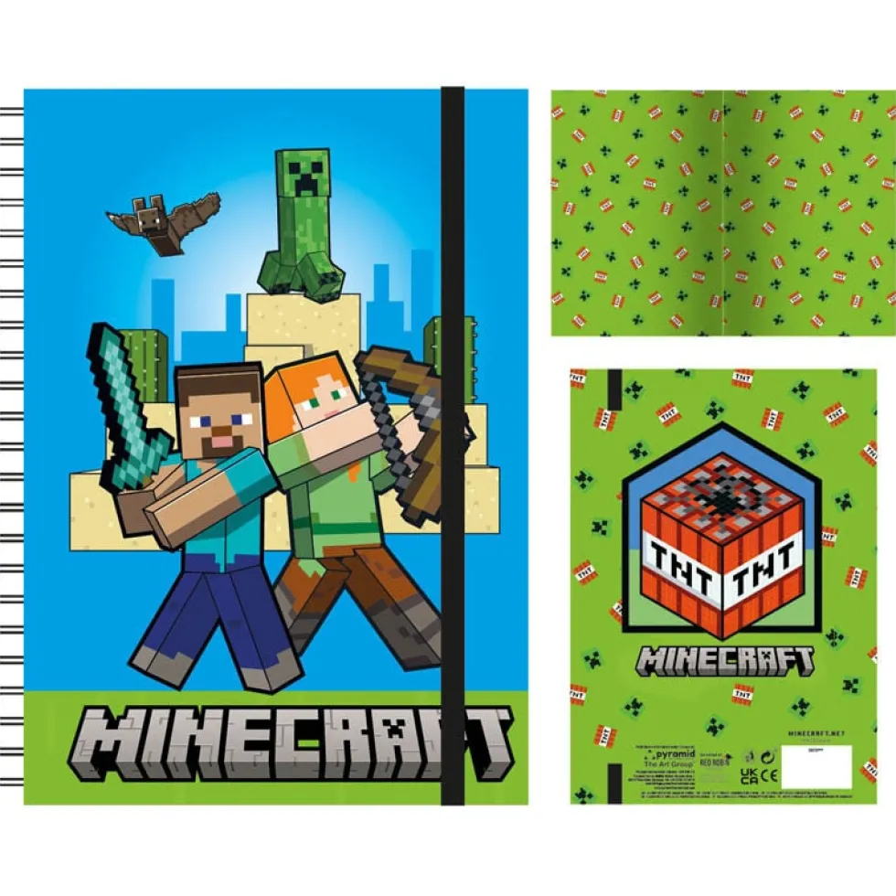 Minecraft Anteckningsbok A5