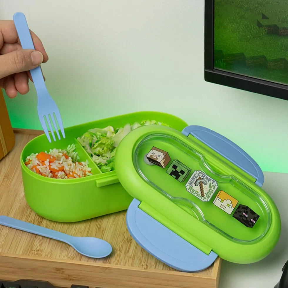 Minecraft - Bento Box med Bestick