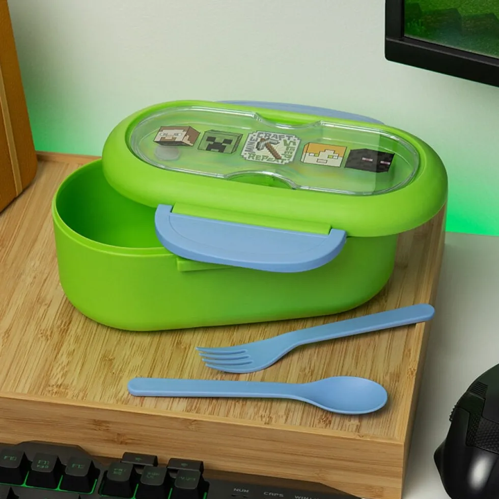 Minecraft - Bento Box med Bestick