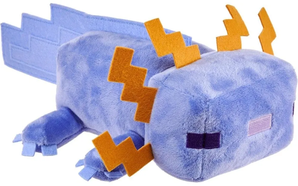 Minecraft Blå Axolotl Gosedjur 20 cm