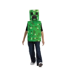 Minecraft Creeper Basic Maskeraddräkt 7-8 år